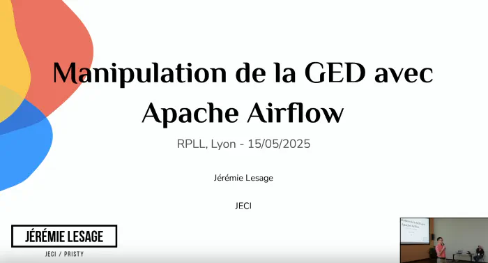 Talk: DMS Management with Apache Airflow @ RPLL 2025